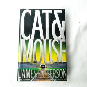JAMES PATTERSON Hardcover Book Cat and Mouse Alex Cross Thriller Like New 1997